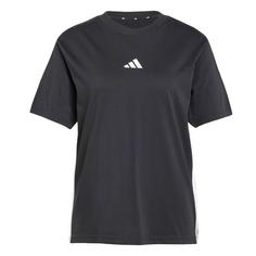 adidas Essentials 3-Streifen Cotton T-Shirt Langarmshirt Damen Black / White