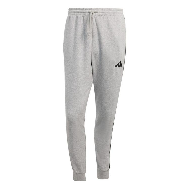 adidas adidas Essentials 3-Streifen French Terry Hose Trainingshose Herren - Medium Grey Heather / Black - 0 | SportScheck