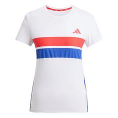 adidas Adizero Retro Running T-Shirt T-Shirt Damen White