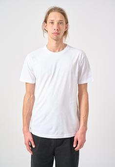 Rückansicht von Cleptomanicx Ligull Regular T-Shirt Herren White