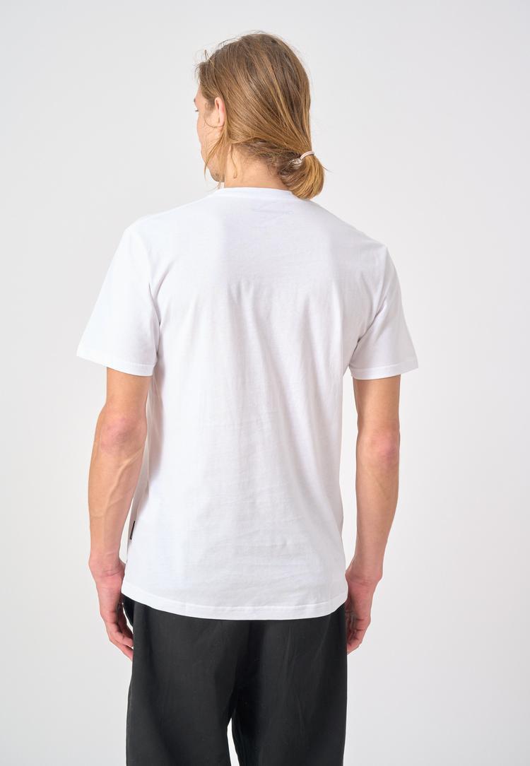 Cleptomanicx Cleptomanicx Ligull Regular T-Shirt Herren - White - 2 | SportScheck