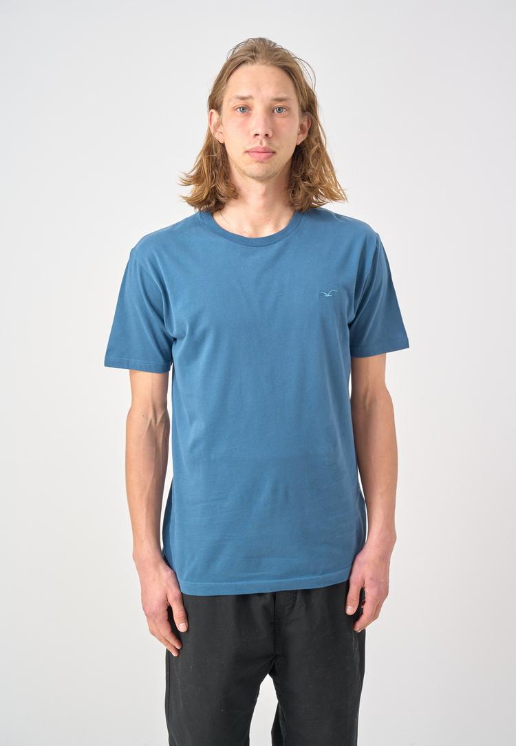 Cleptomanicx Cleptomanicx Ligull Regular T-Shirt Herren - Blue Wing - 0 | SportScheck