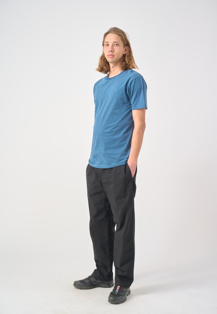 Cleptomanicx Cleptomanicx Ligull Regular T-Shirt Herren - Blue Wing - 1 | SportScheck