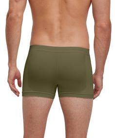 Rückansicht von Falke Warm Boxershorts Herren herb (7754)