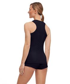 Rückansicht von Falke Warm Funktionstop Damen black (3000)
