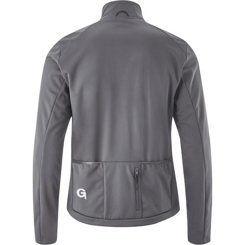 Rückansicht von Gonso Adventure Fahrradjacke Herren Grau0611