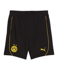 PUMA BVB Dortmund Casual Short Fußballshorts schwarzgelb