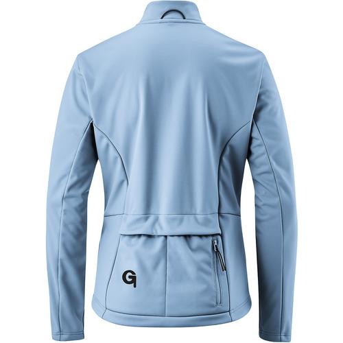 Rückansicht von Gonso Adventure Fahrradjacke Damen Hellblau352