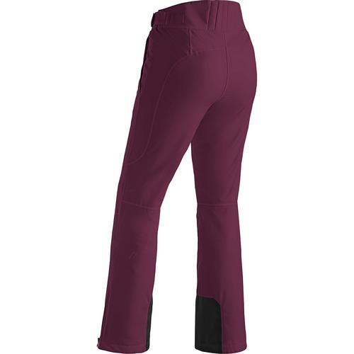 Rückansicht von Maier Sports STEFFI Skihose Damen Rot4593