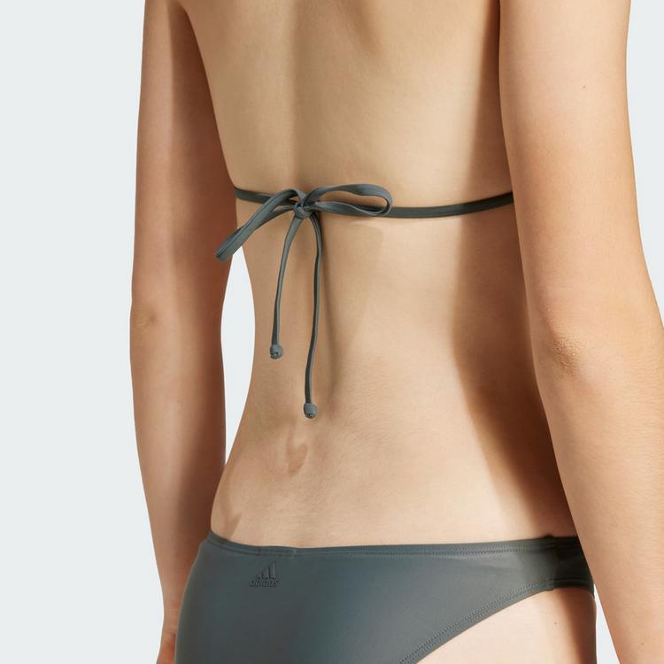 adidas adidas Neckholder Bikini Bikini Set Damen - Legend Ivy / Silver Green - 1 | SportScheck