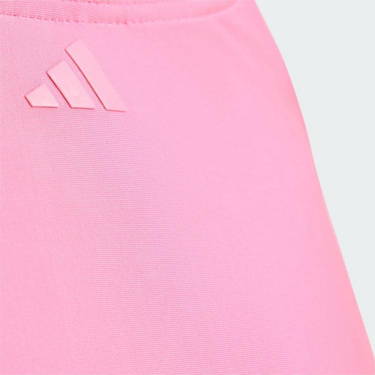 adidas adidas Performance Big Bars Kids Badeanzug Badeanzug Kinder - Lucid Pink / White - 1 | SportScheck