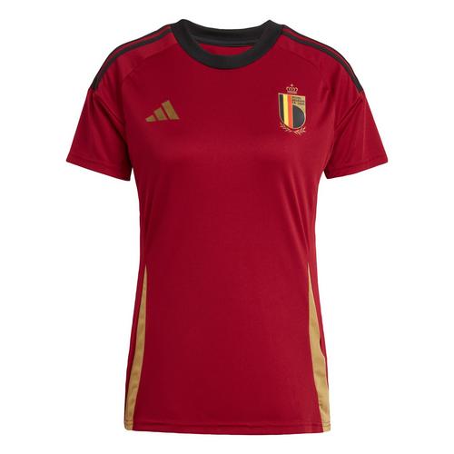 Rückansicht von adidas Belgien 24 Fan Heimtrikot Fußballtrikot Damen Team Coll Burgundy 2