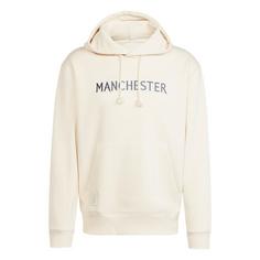 adidas Manchester United Seasonal Hoodie Hoodie Herren Ecru Tint