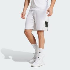 Rückansicht von adidas Club Tennis Climacool 3-Streifen Shorts Tennisshorts Herren White