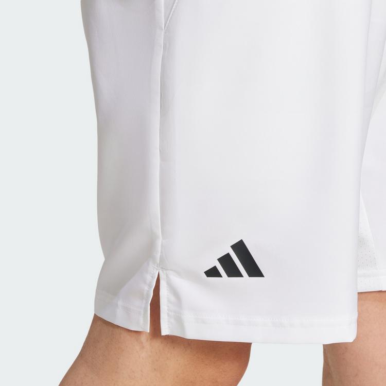 adidas adidas Club Tennis Climacool 3-Streifen Shorts Tennisshorts Herren - White - 3 | SportScheck