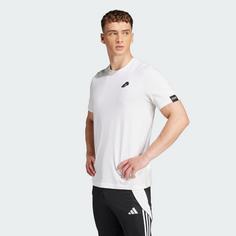 Rückansicht von adidas Copa Signature Graphic T-Shirt Funktionsshirt Herren White