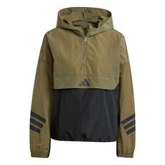 adidas Future Icons 3-Streifen Windbreaker Windbreaker Damen Olive Strata