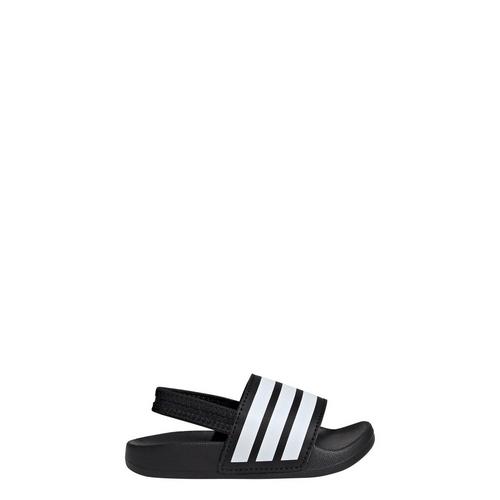 Rückansicht von adidas Estrap Kids Adilette Sandalen Kinder Core Black / Cloud White / Core Black