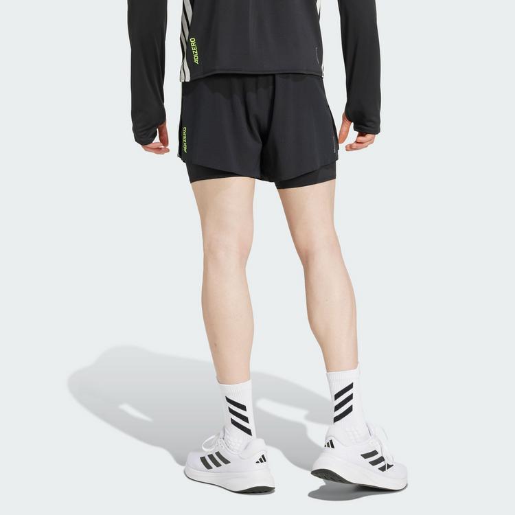 adidas adidas Adizero Running 2-in-1 Gel Pocket Shorts Laufshorts Herren - Black - 1 | SportScheck