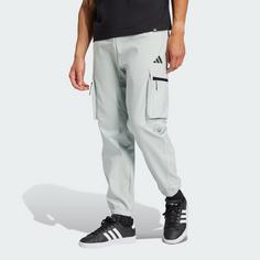 Rückansicht von adidas City Escape Premium Cargohose Cargohose Herren Wonder Silver