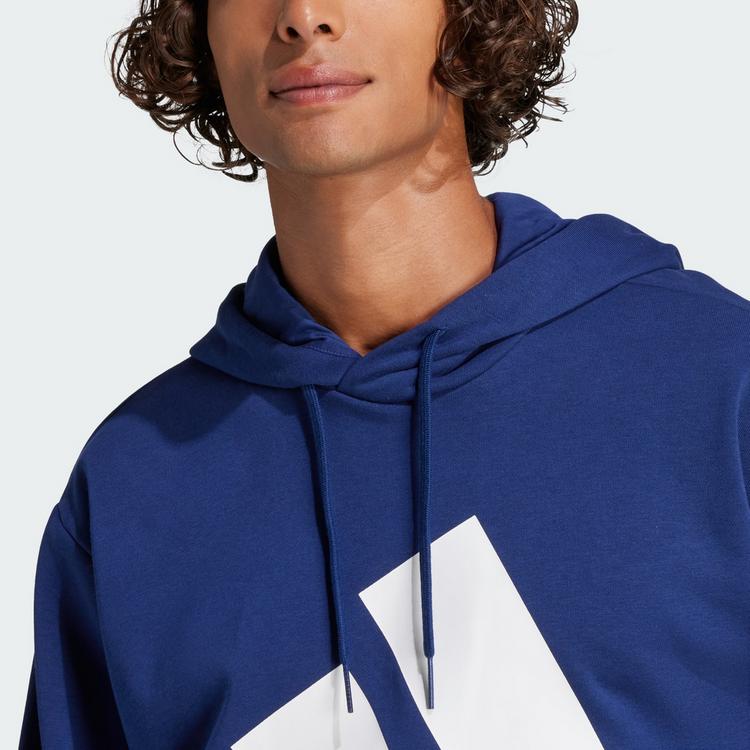 adidas adidas Essentials Big Logo French Terry Hoodie Hoodie Herren - Dark Blue / White - 0 | SportScheck