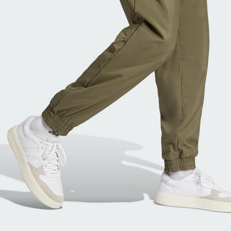 adidas adidas Essentials Kleines Logo Stanford Hose Trainingshose Herren - Olive Strata / Black - 1 | SportScheck