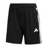 adidas Tiro 25 Essentials Shorts Fu&szlig;ballshorts Damen - Black / White