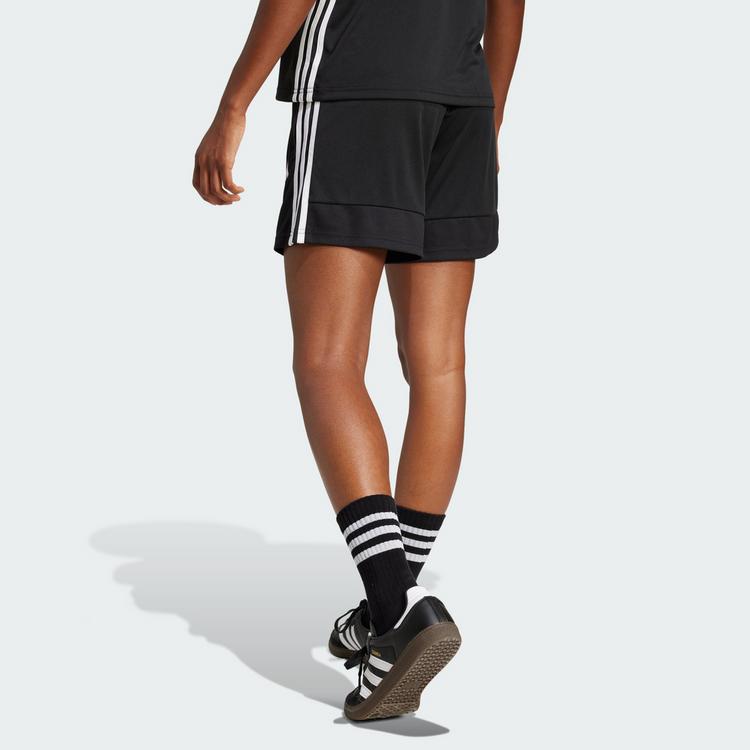 adidas adidas Tiro 25 Essentials Shorts Fu&szlig;ballshorts Damen - Black / White - 1 | SportScheck