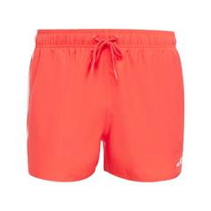 adidas 3-Streifen 3-Inch Badeshorts Badeshorts Herren Semi Lucid Red / White