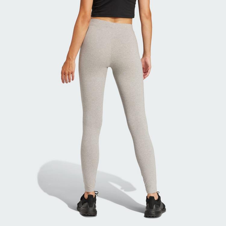 adidas adidas Essentials Linear Cotton Leggings Leggings Damen - Medium Grey Heather / Black - 1 | SportScheck