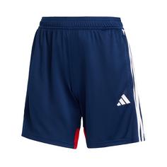 adidas Tiro 25 Essentials Shorts Fußballshorts Damen Team Navy / Red