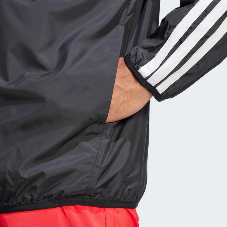 adidas adidas Essentials 3-Streifen Windbreaker Windbreaker Herren - Black / White - 1 | SportScheck