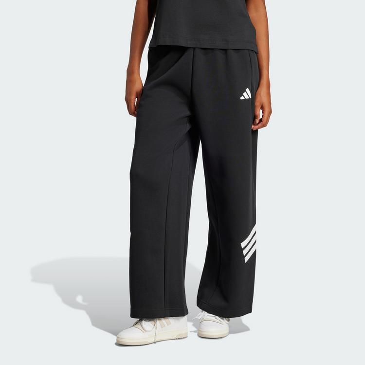 adidas adidas Future Icons 3-Streifen Open-Hem Hose Trainingshose Damen - Black - 0 | SportScheck