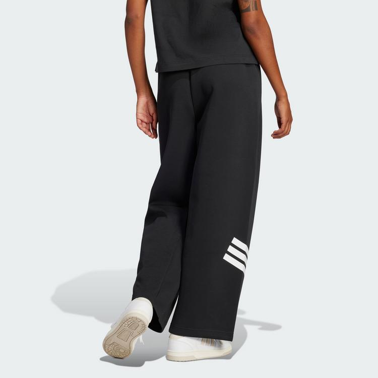 adidas adidas Future Icons 3-Streifen Open-Hem Hose Trainingshose Damen - Black - 1 | SportScheck