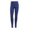 adidas Essentials Linear Cotton Leggings Leggings Damen - Dark Blue / White