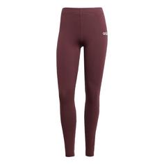 adidas Essentials Linear Cotton Leggings Leggings Damen Aurora Ruby / White