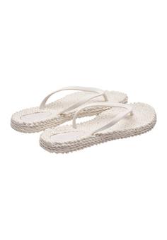 Rückansicht von Ilse Jacobsen CHEERFUL01 Zehentrenner Damen Sahne