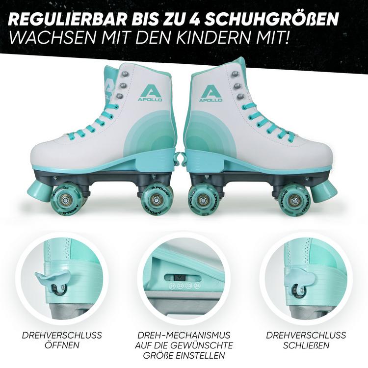 Apollo Apollo Classic Roller Retro Rollschuhe - discotime-led - 1 | SportScheck