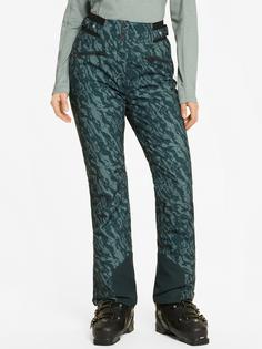 Rückansicht von Ziener TILLA Skihose Damen jungle print