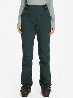 Rückansicht von Ziener TILLA Skihose Damen dark jungle