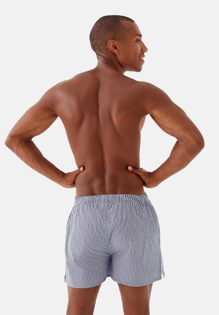 DANISH ENDURANCE DANISH ENDURANCE American Boxers Unterhose Herren - blue/stripes mix - 1 | SportScheck