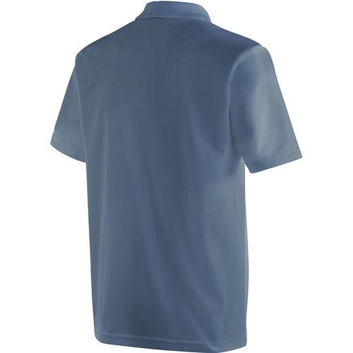 Rückansicht von Maier Sports Arwin 2.0 Poloshirt Herren Blau301