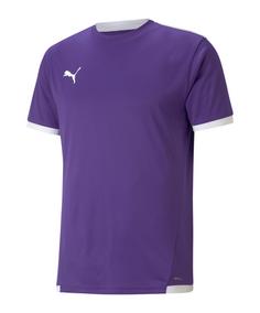 PUMA teamLIGA Trikot Fußballtrikot Herren lilaweiss