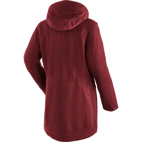 Rückansicht von Maier Sports LISA Funktionsmantel Damen Rot4541