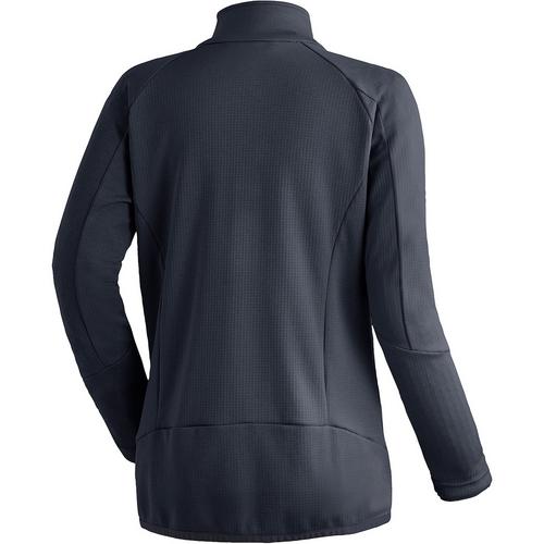 Rückansicht von Maier Sports Sinaia Fleecejacke Damen Marine3272