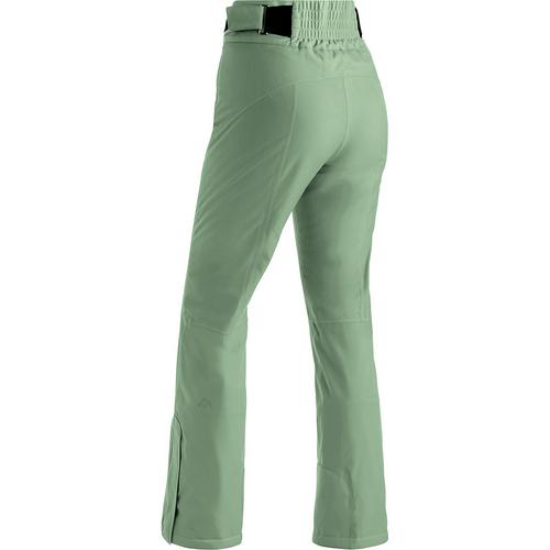 Rückansicht von Maier Sports Allissia slim 2.1 Skihose Damen Moos1517