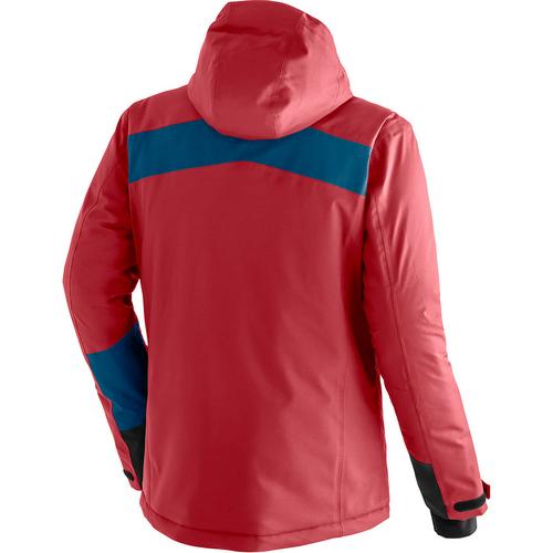 Rückansicht von Maier Sports KARLEITEN Winterjacke Herren Rot4584