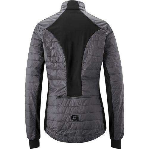 Rückansicht von Gonso Marmora Fahrradjacke Damen Grau0611