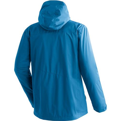 Rückansicht von Maier Sports Metor 3in1 M Funktionsjacke Herren Blau3047