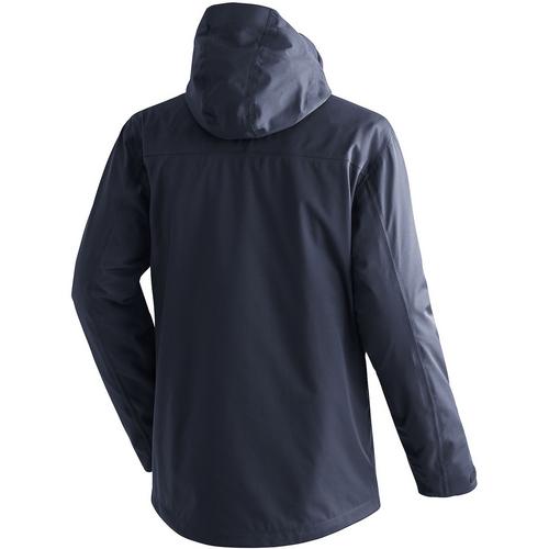 Rückansicht von Maier Sports Peyor 3in1 Funktionsjacke Herren Marine3272